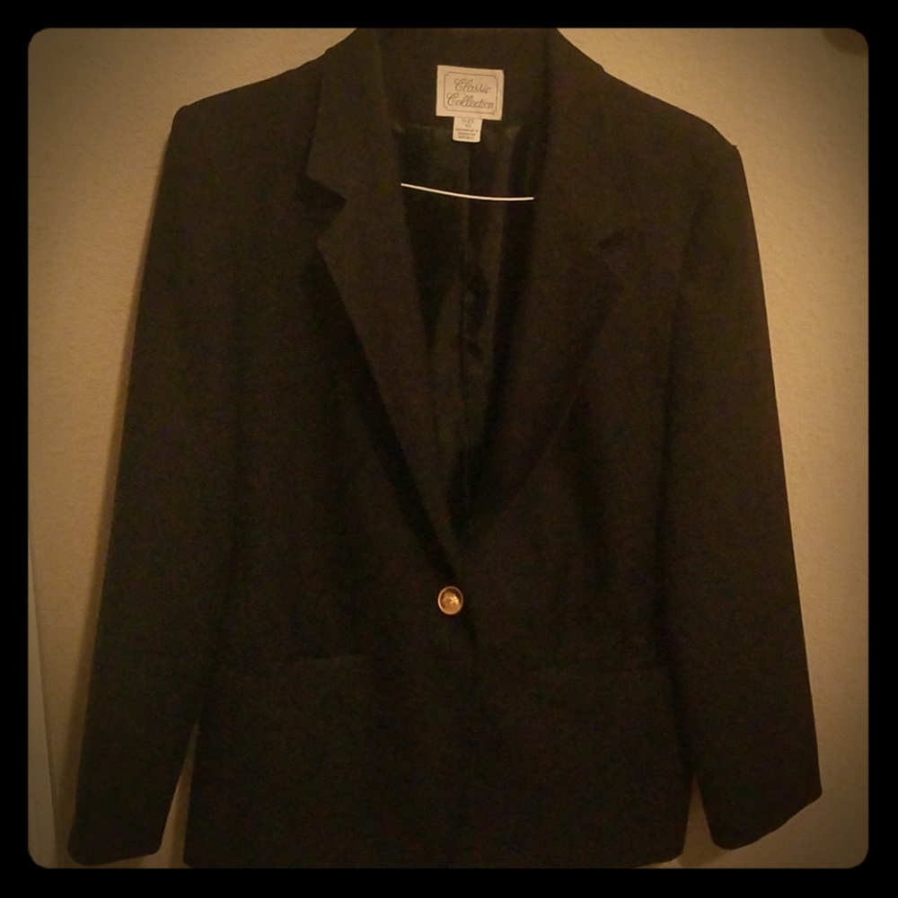 Vintage Collection: Classic black blazer